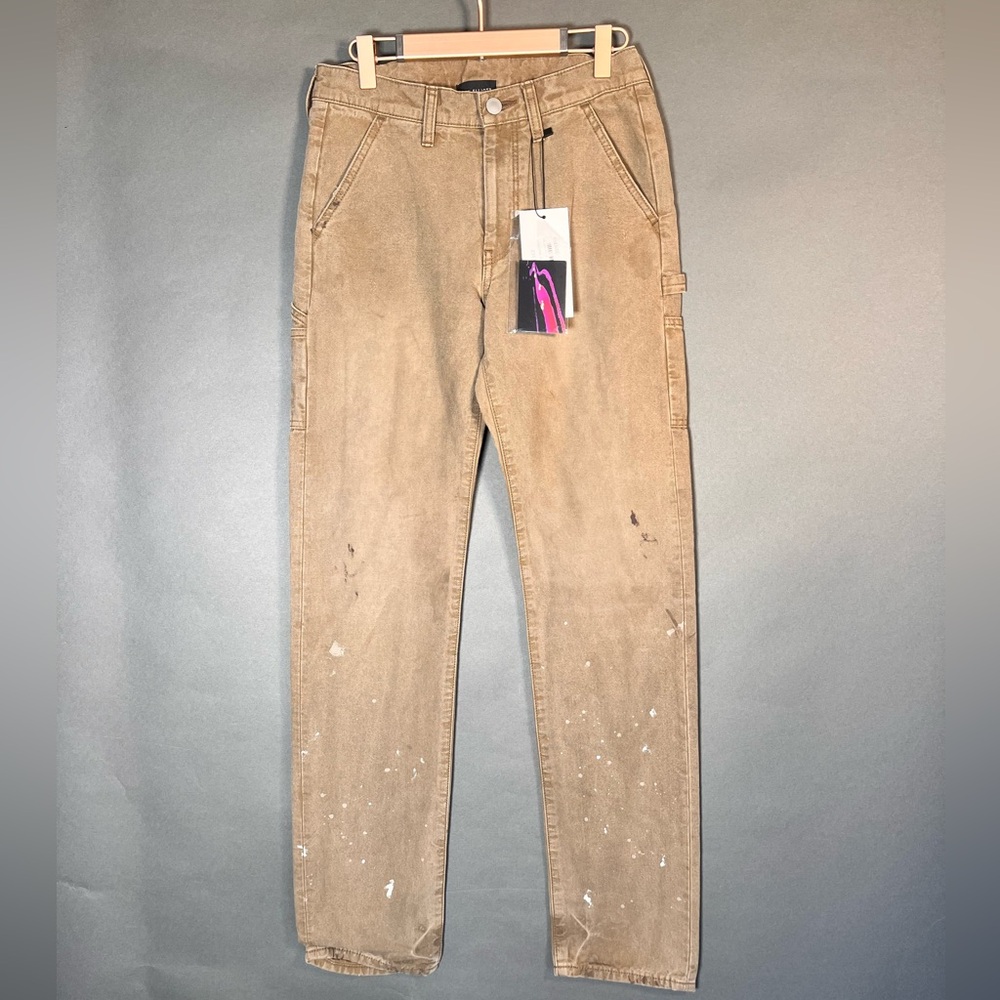 NWT John Elliott Brown Work Pant XS